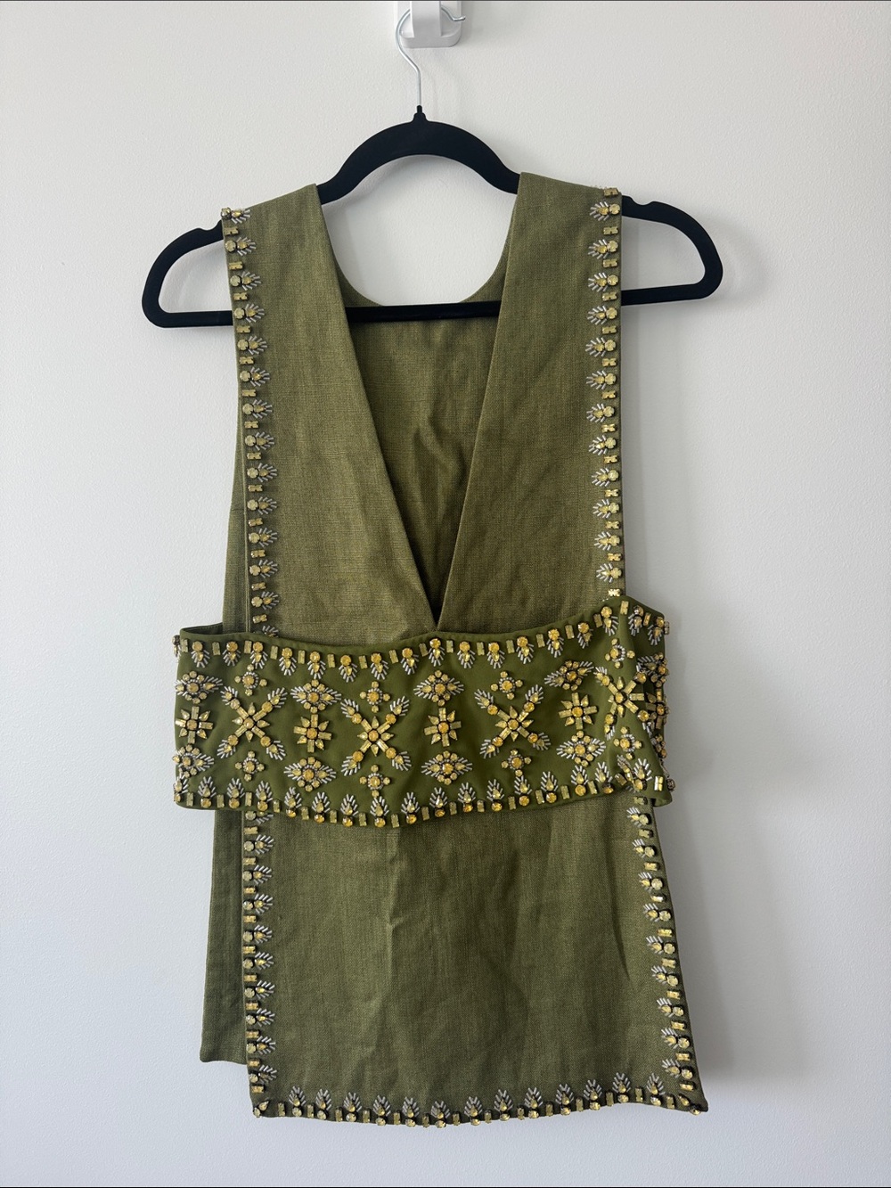Tory Burch Olive Green Tunic - Picture 2 of 3